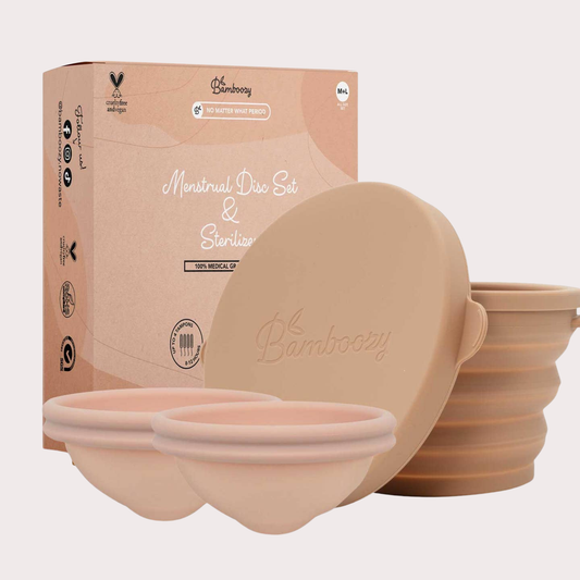 Bamboozy menstruációs korong kezdő csomag